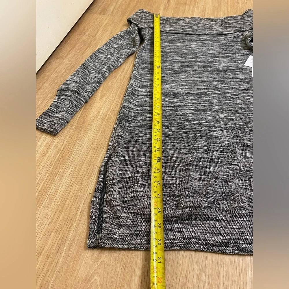 JustFab Charcoal Knit Top